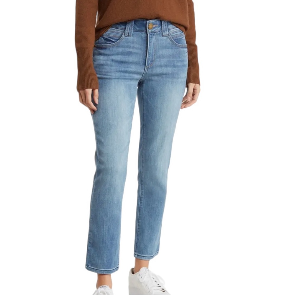 #1 Democracy Luxe Touch Ab Technology High Rise Mid Blue Vintage Skinny Jeans